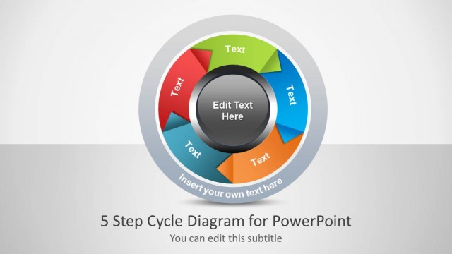 5-Step Cycle Process Diagram for PowerPoint