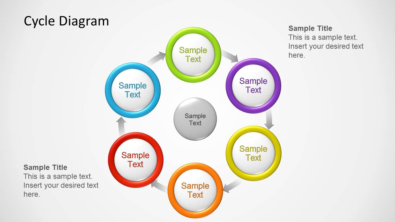 Colored Circles Diagram for PowerPoint - SlideModel