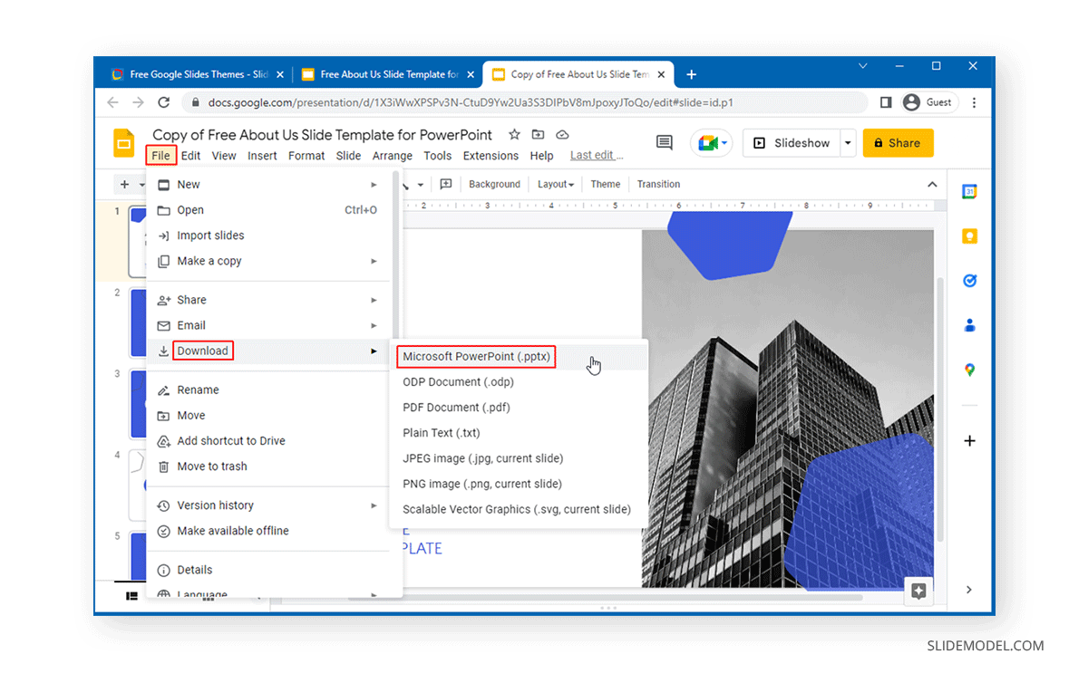 12 How To Download A Google Slides Template Slidemodel 12 How To Download A Google Slides Template Slidemodel