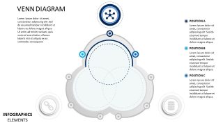 5 Star PowerPoint Venn Diagram