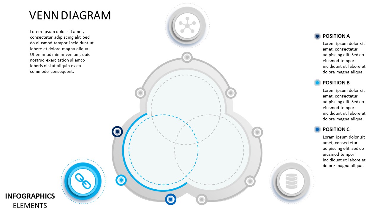 4 Set Venn Diagram for PowerPoint - SlideModel