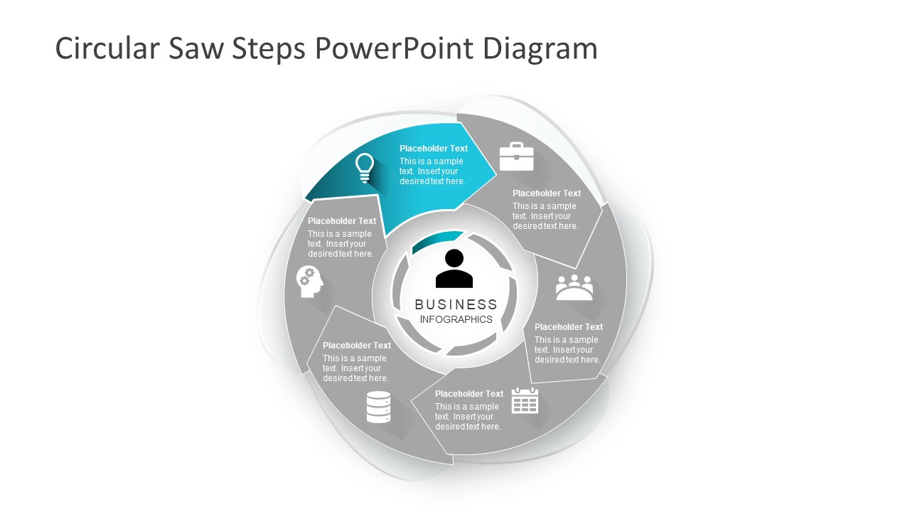 Segments of PowerPoint Circular Diagram