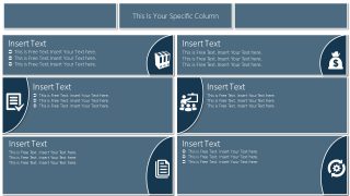 Infographic Table Presentation Design