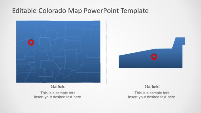 Political Map of Colorado PPT