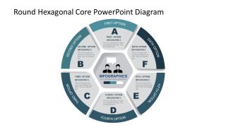 Hexagonal Core Template Slide