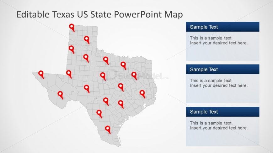 Taxes State of USA in PowerPoint