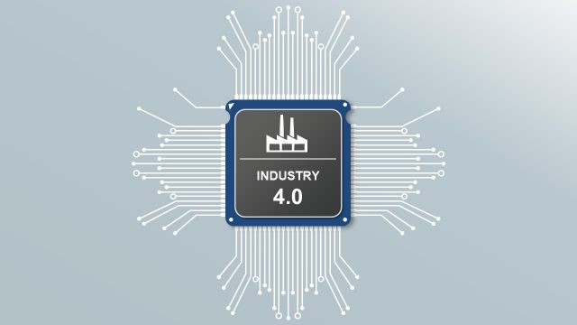 Circuit Style PowerPoint Diagram