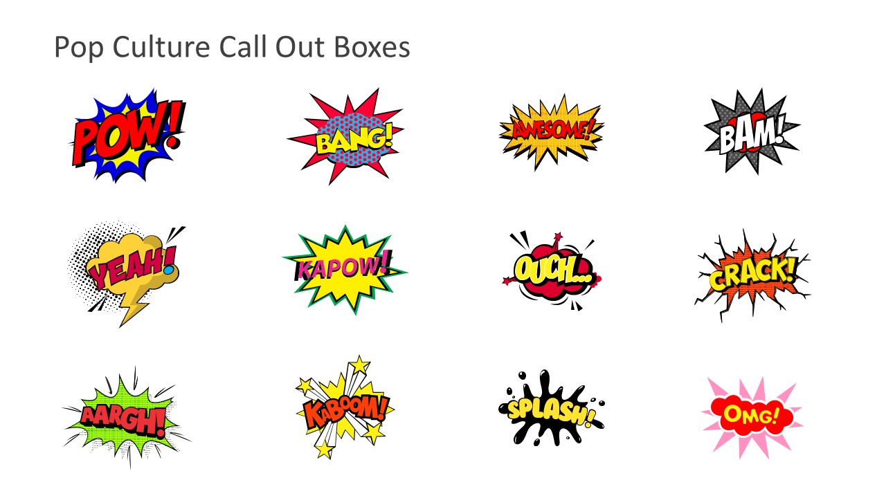 Callout Boxes Slide Template 