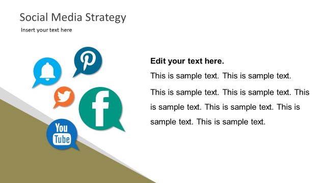 Social Media PowerPoint Template Design