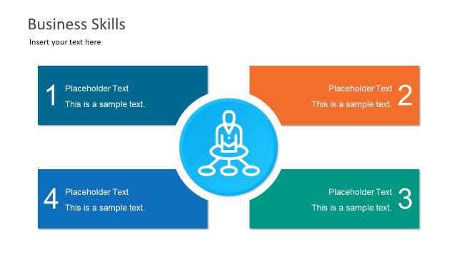 Business Skills PowerPoint 4 Steps