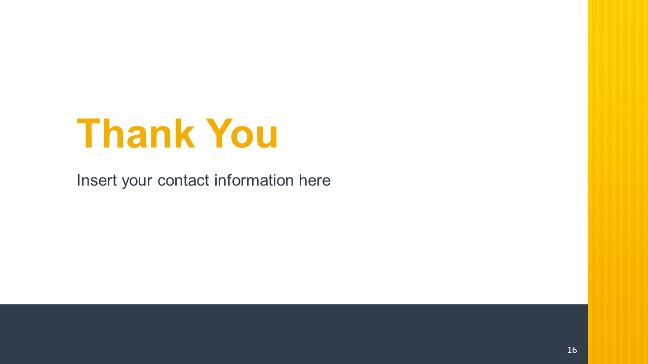 Thank you PowerPoint Template - SlideModel