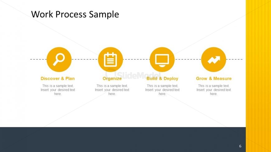 PPT Infographic Horizontal Template 