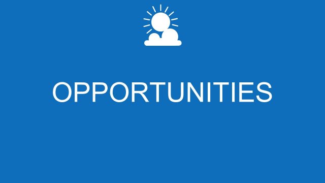 SWOT PPT Analysis Opportunities