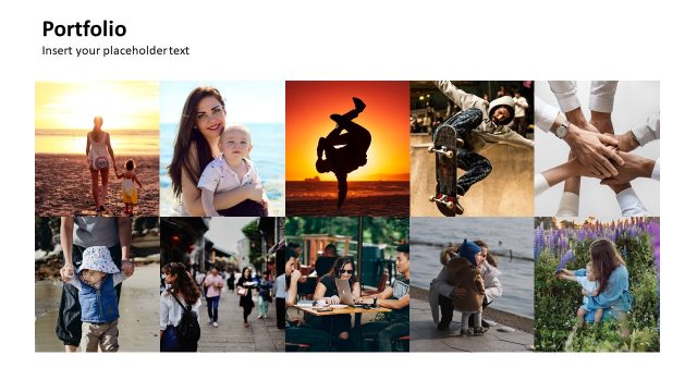 PowerPoint Picture Placeholders Template