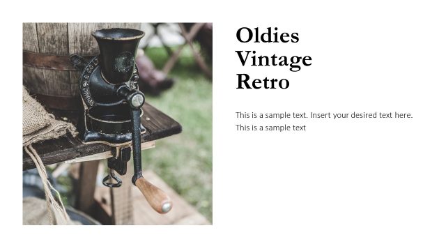 Minimal Portfolio Photographs PowerPoint