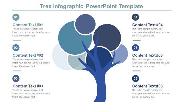 Tree Infographic PowerPoint Template