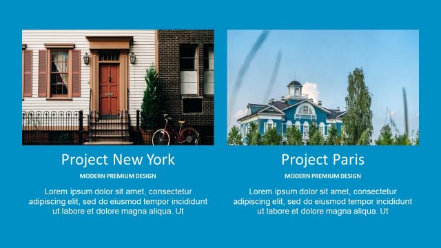 Listing Projects for Real Estate Business PPT