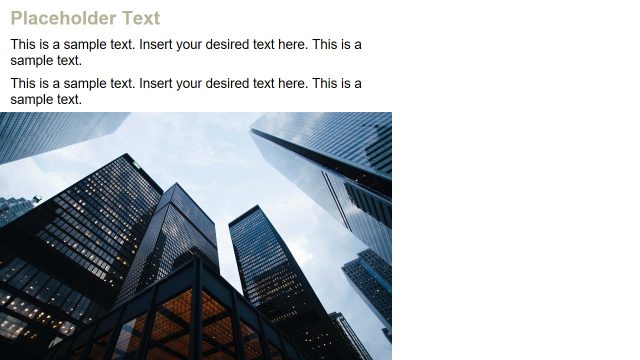 Skyscraper PowerPoint for Minimalists