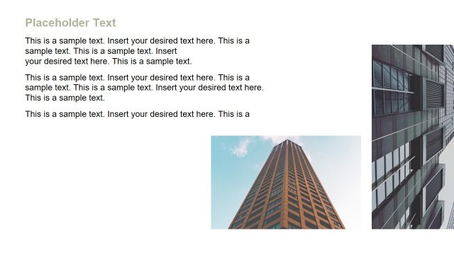 Minimalist Two Contents Placeholders PPT