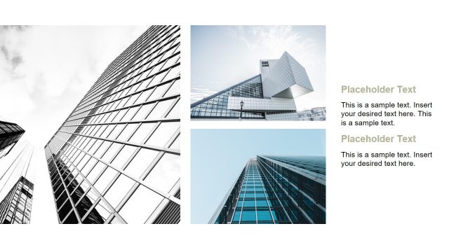 Skyscraper PowerPoint Minimalist Graphics