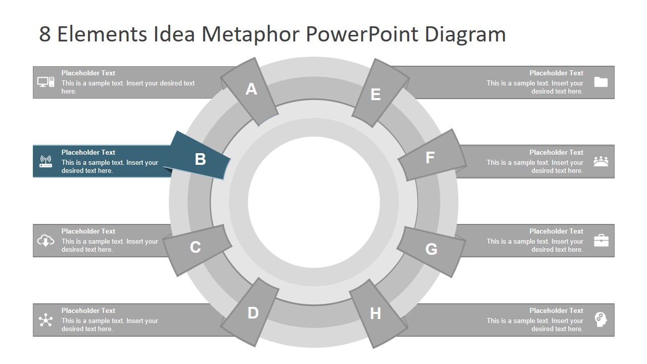 Editable PowerPoint 8 Elements 