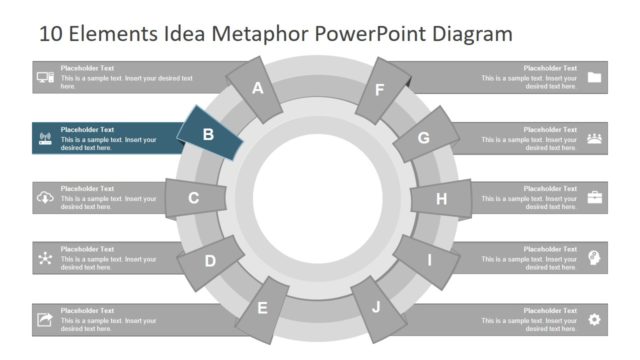 Process Cycle PowerPoint Diagram