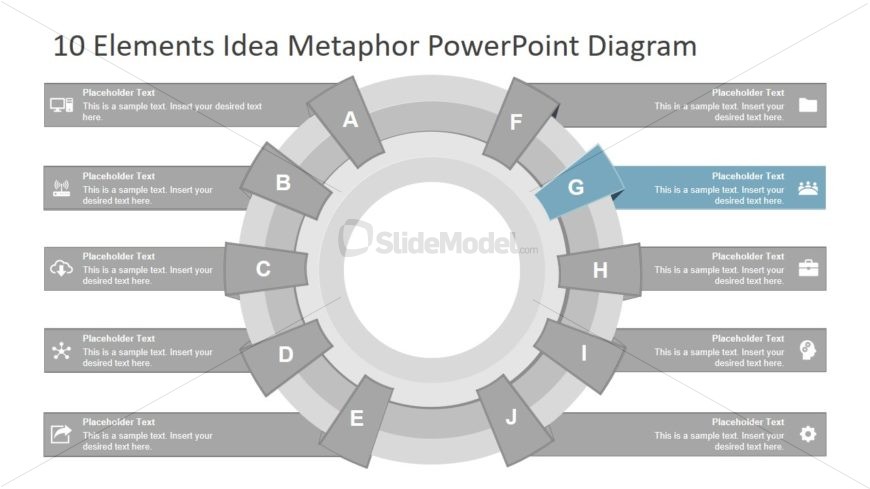 Idea Metaphor Infographic Icons