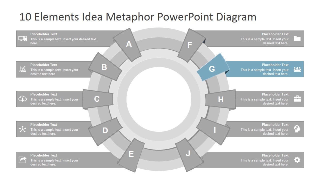 Idea Metaphor Infographic Icons