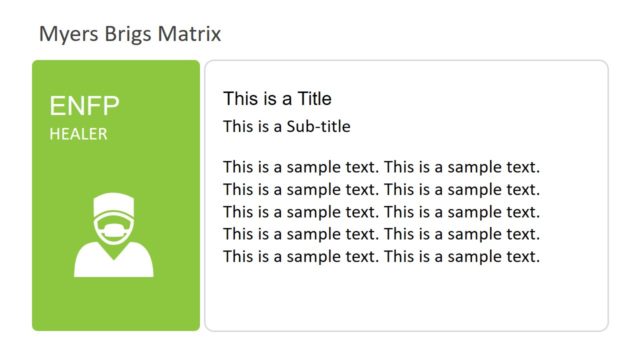 Myers Briggs Healer Slide