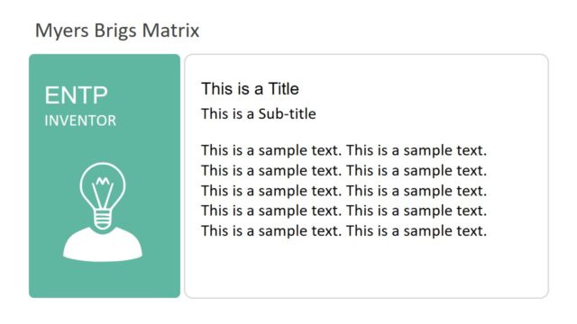 Myers Briggs Inventor Slide