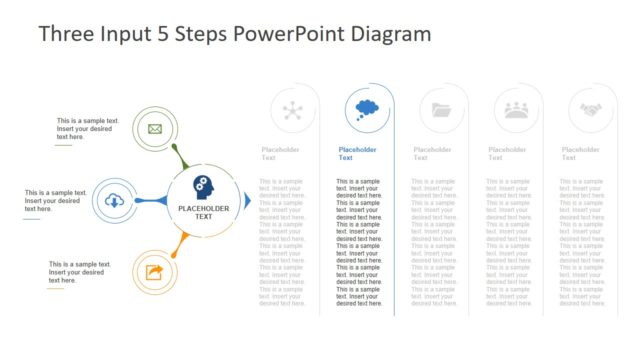 Process Flow of Input and Output PowerPoint