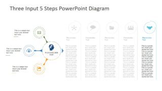 Infographic Process Template Design