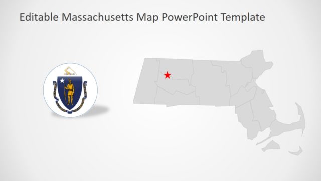 USA State Map Template