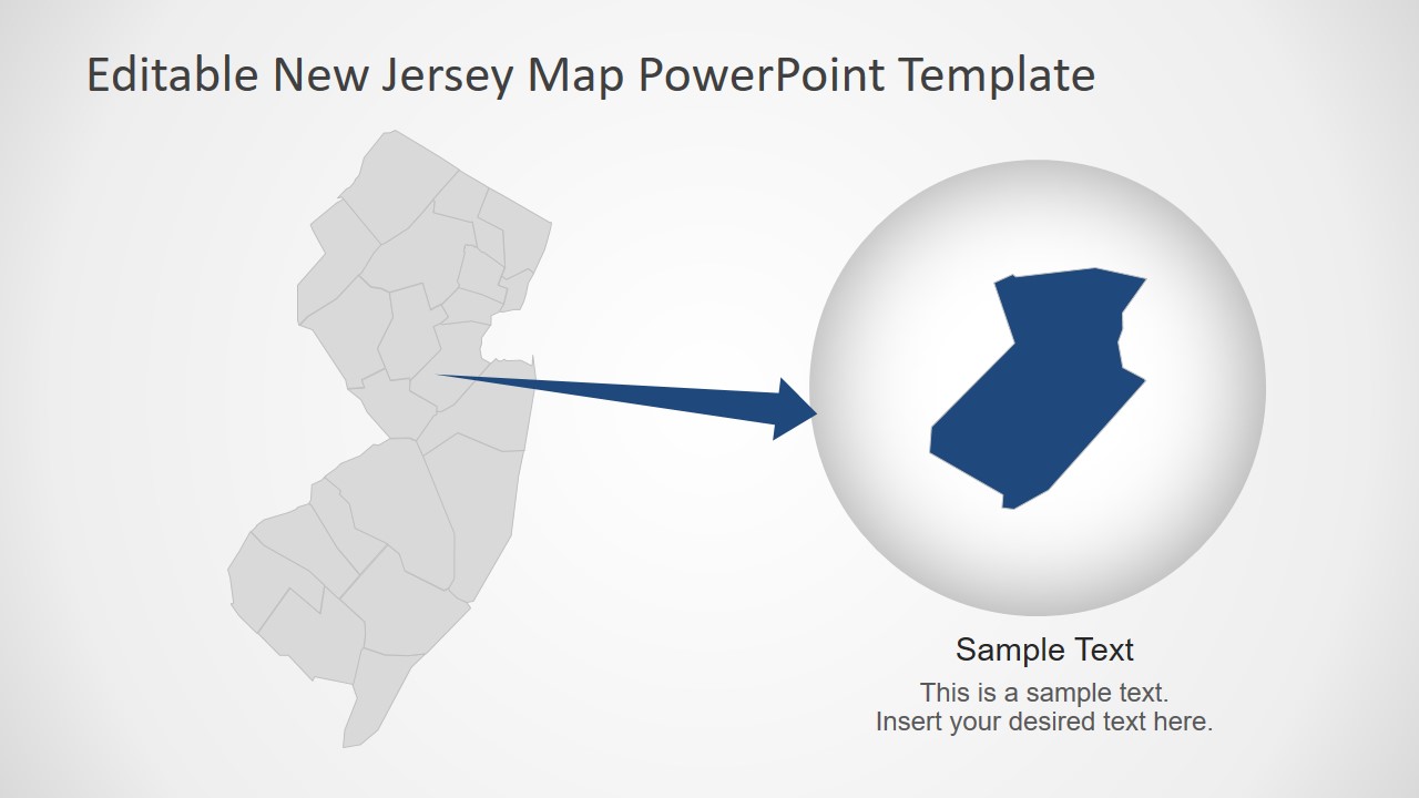 Outline New Jersey Template