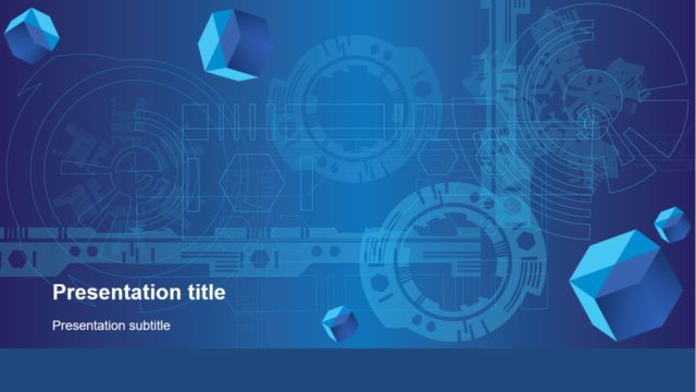 Edgy Technology Company Business Template