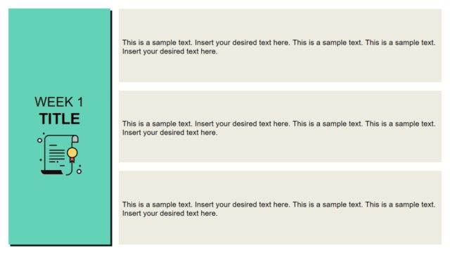 Calendar Planner PowerPoint Design