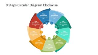 Circular Diagram Template Design