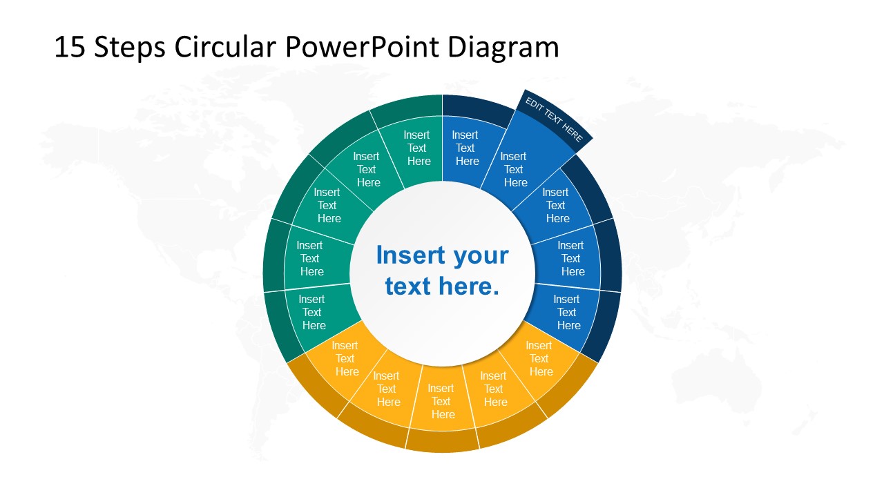 Step 2 Circular PowerPoint Diagram