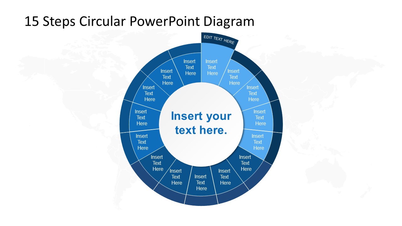 PowerPoint Circular Diagram Step 1