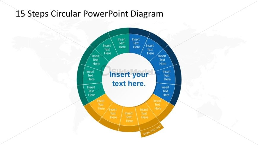Step 7 Circular PowerPoint Diagram