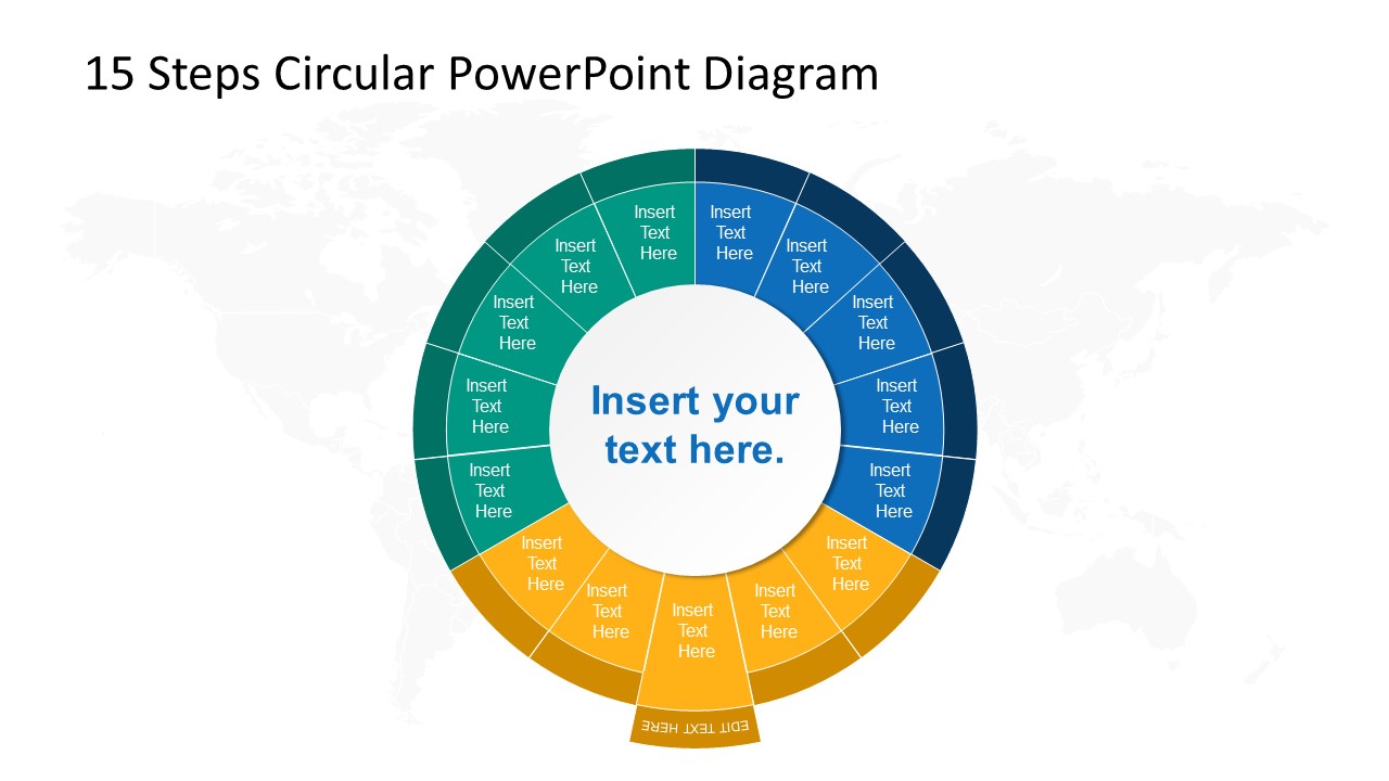 Step 8 Circular PowerPoint Diagram