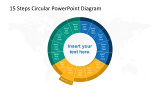 Step 9 Circular PowerPoint Diagram
