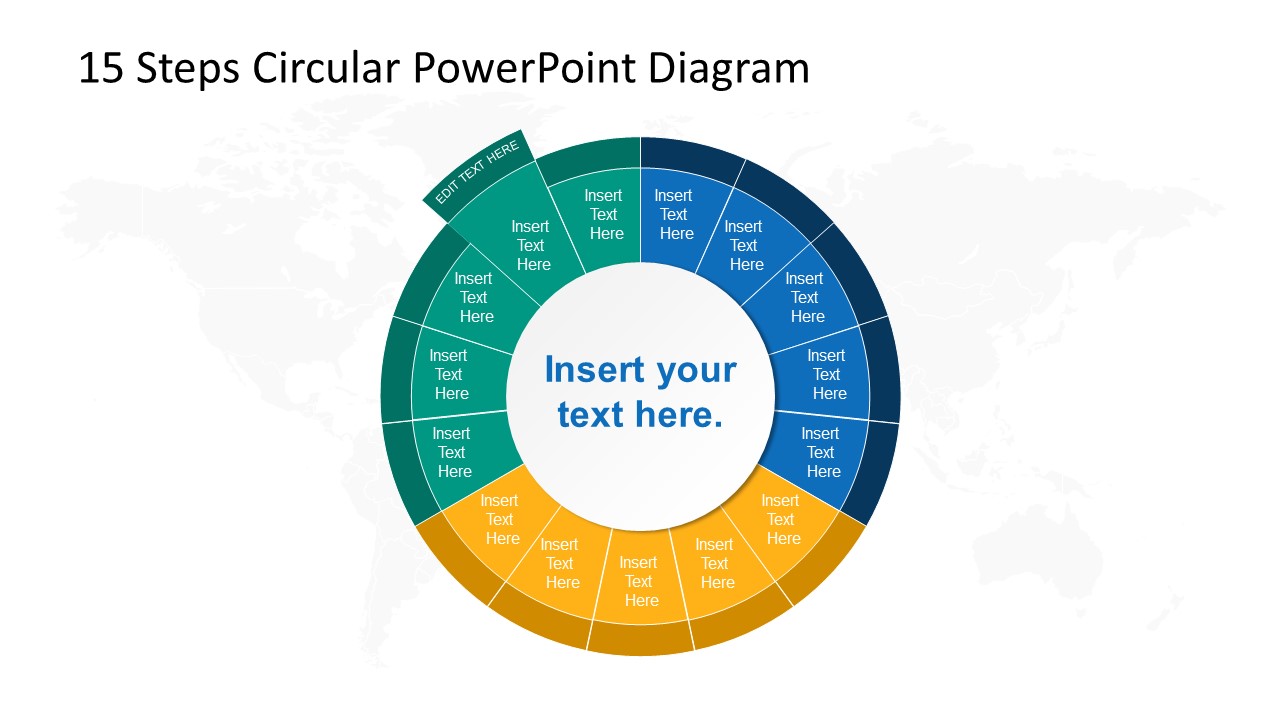 Step 14 Circular PowerPoint Diagram