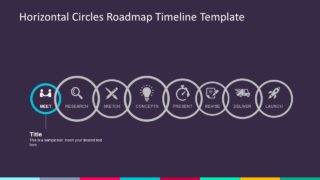 Circular Infographic Business Timeline