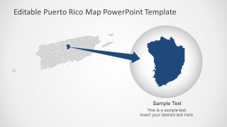 Outline Template of Puerto Rico 