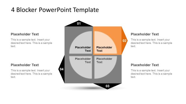 4 Steps Blocker PowerPoint