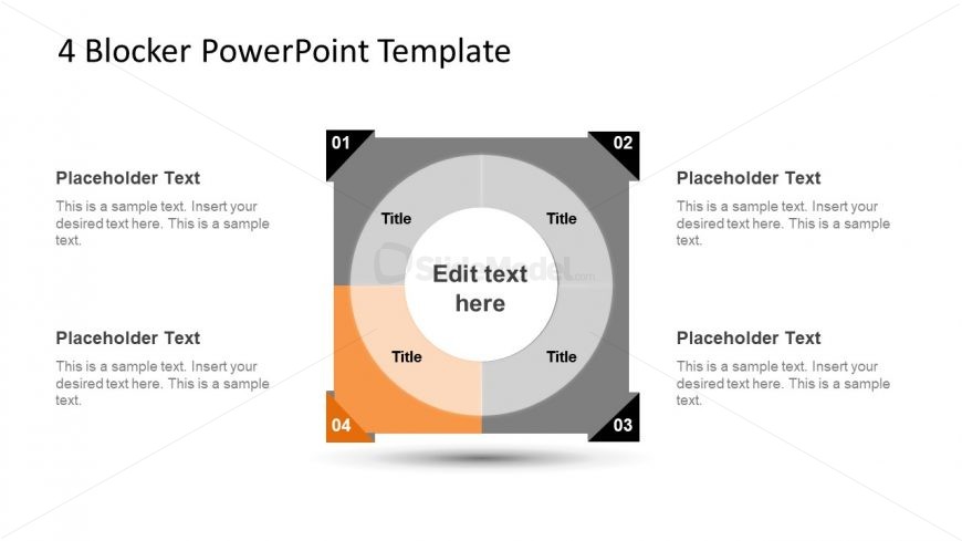4 Blocker Style PowerPoint Slide 20