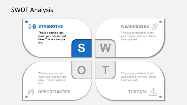 Strength PowerPoint SWOT Analysis