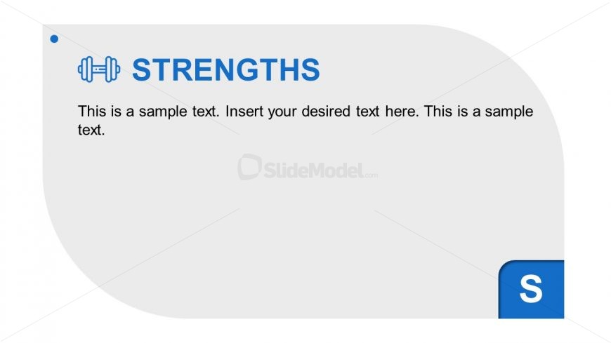 Infographic Editable SWOT Analysis Strengths 