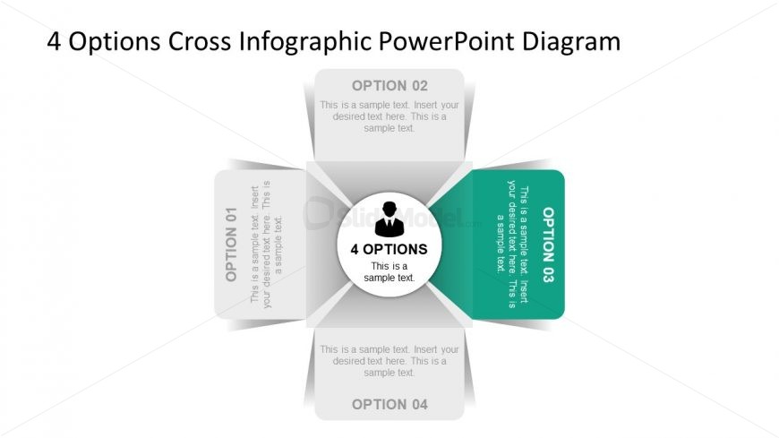 PowerPoint 4 Steps Diagram PPT